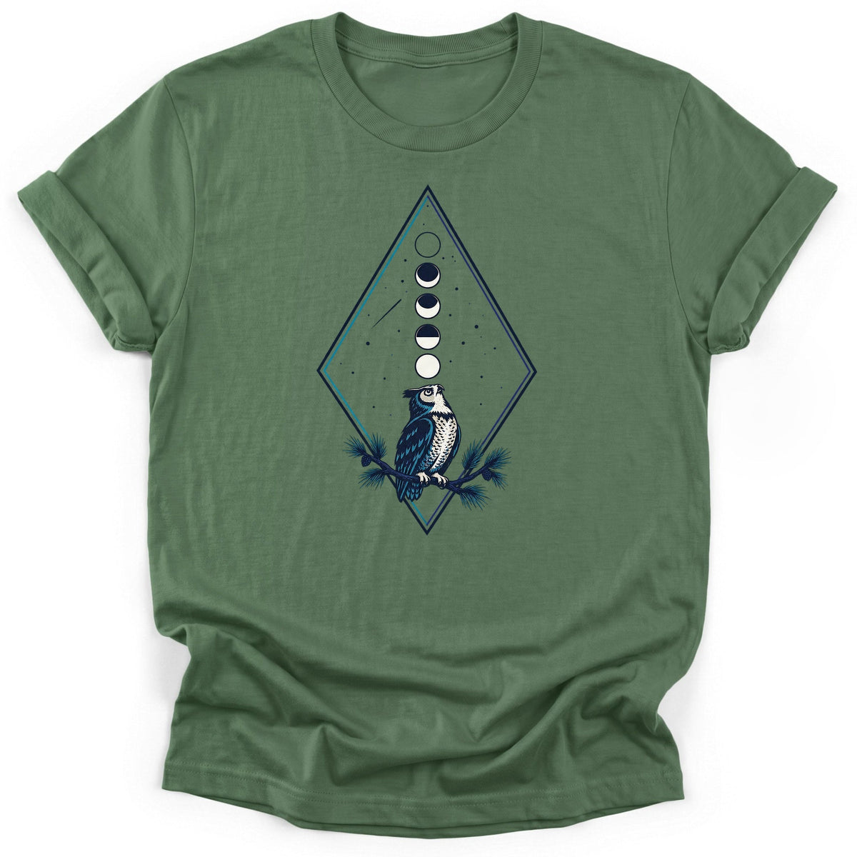 Owl Moon Phases T-Shirt product image 3
