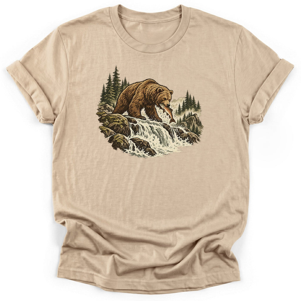 Bear Falls Fishing Emblem T-Shirt product image 1