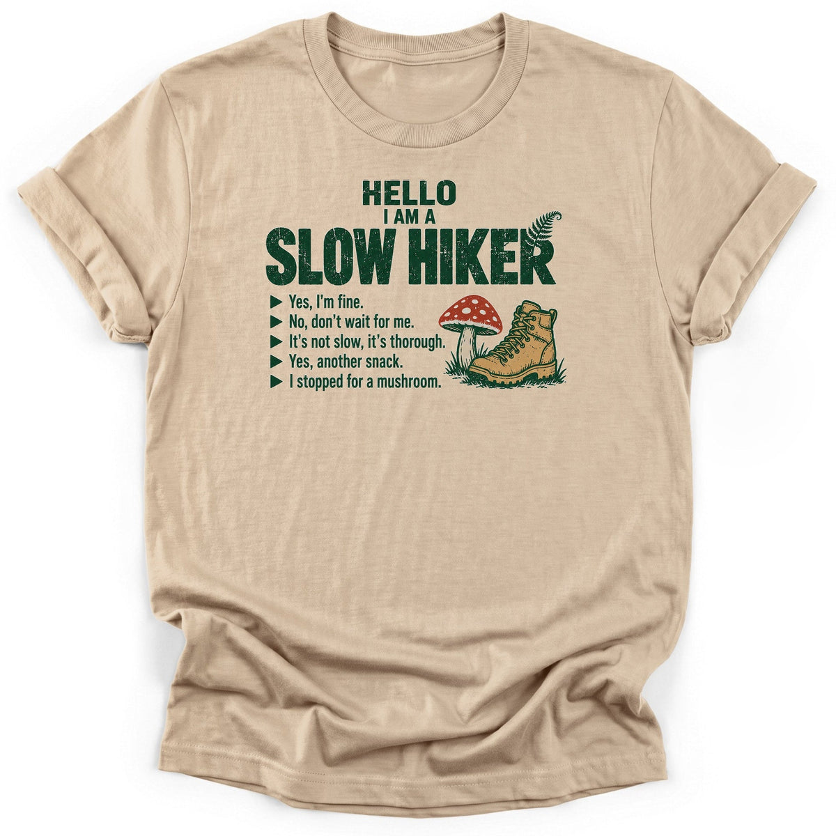 Hello Slow Hiker T-Shirt product image 4