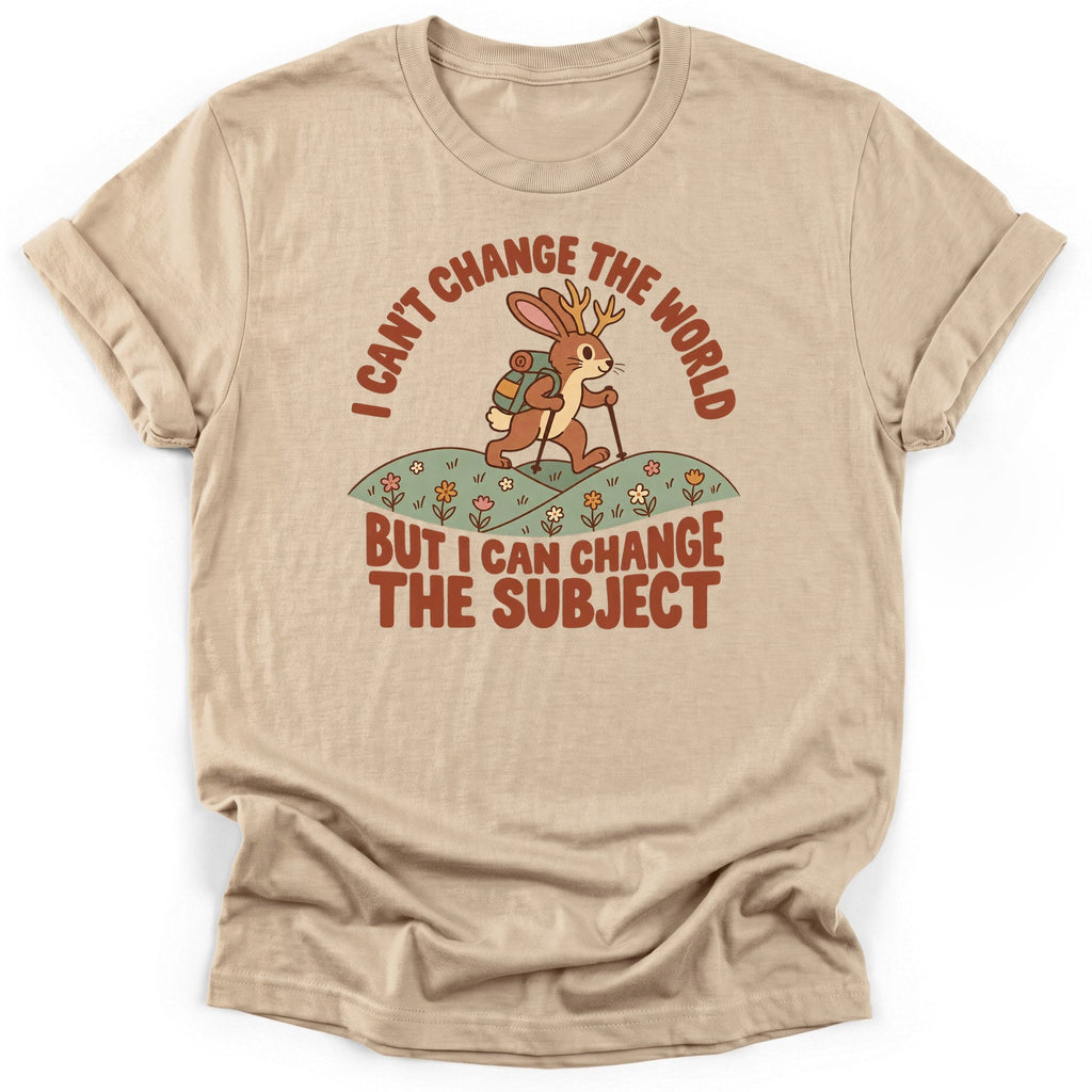 Change The Subject T-Shirt product image 4
