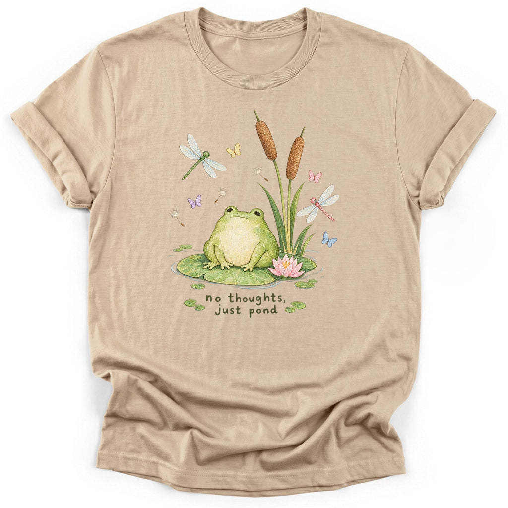 No Thoughts Just Pond T-Shirt product image 3