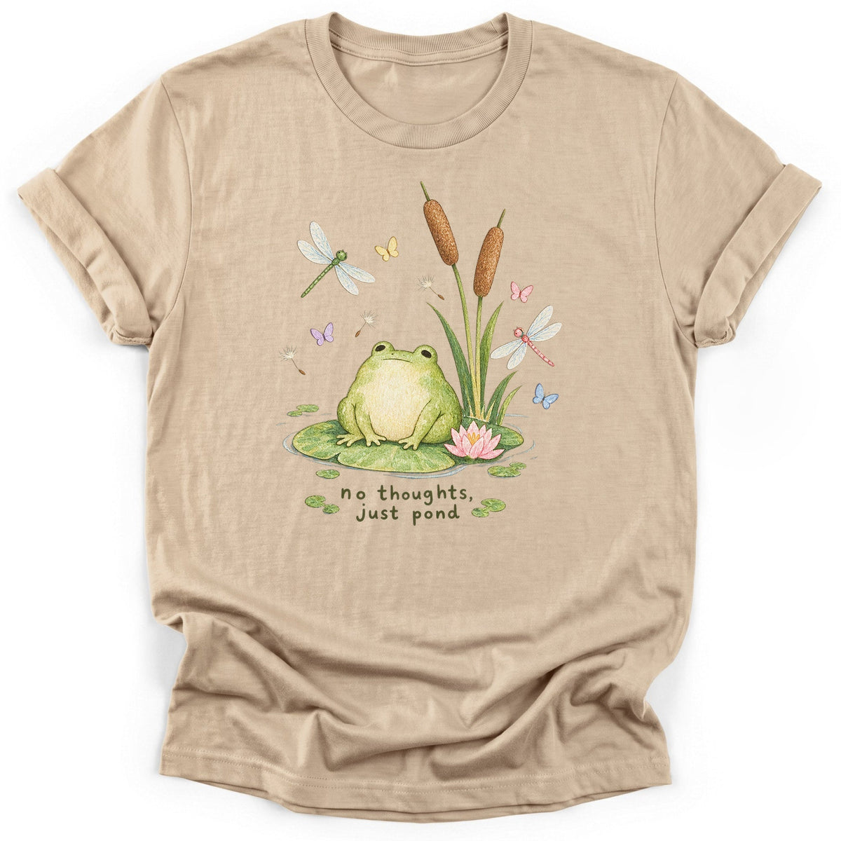 No Thoughts Just Pond T-Shirt product image 3