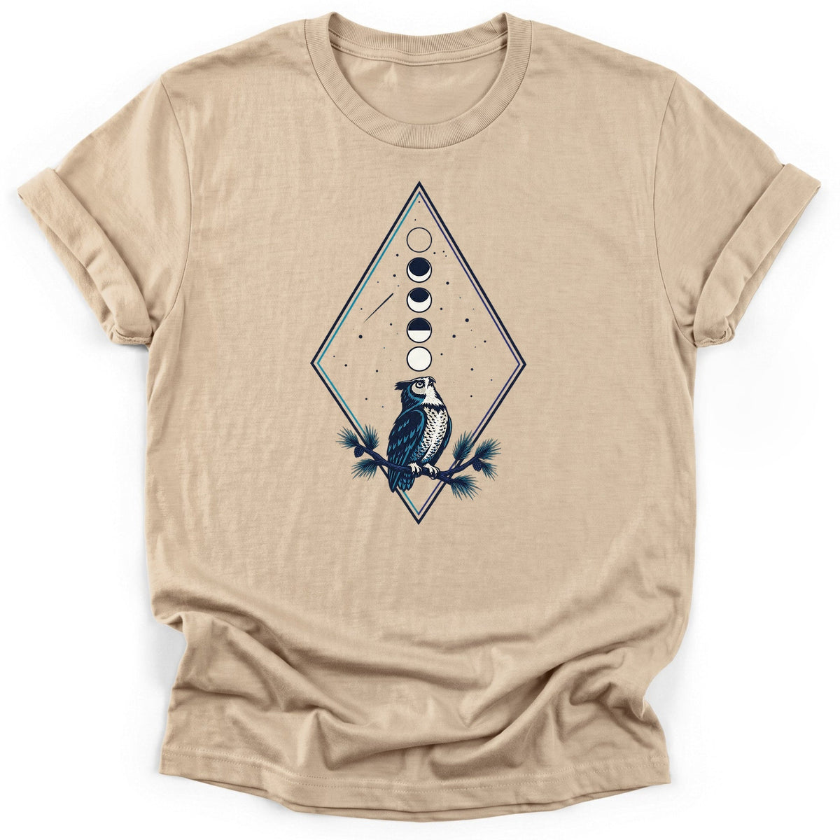 Owl Moon Phases T-Shirt product image 4