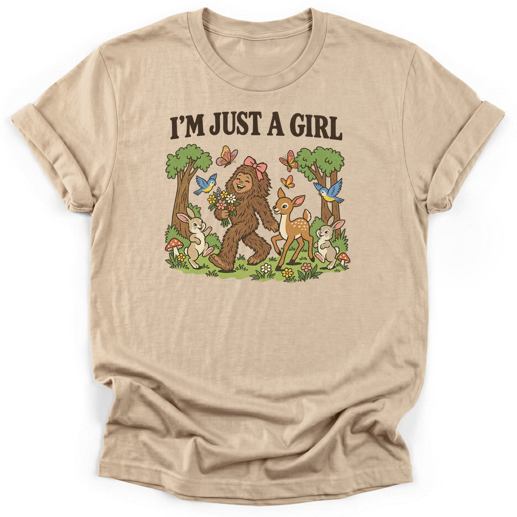 Im Just A Girl T-Shirt product image 3