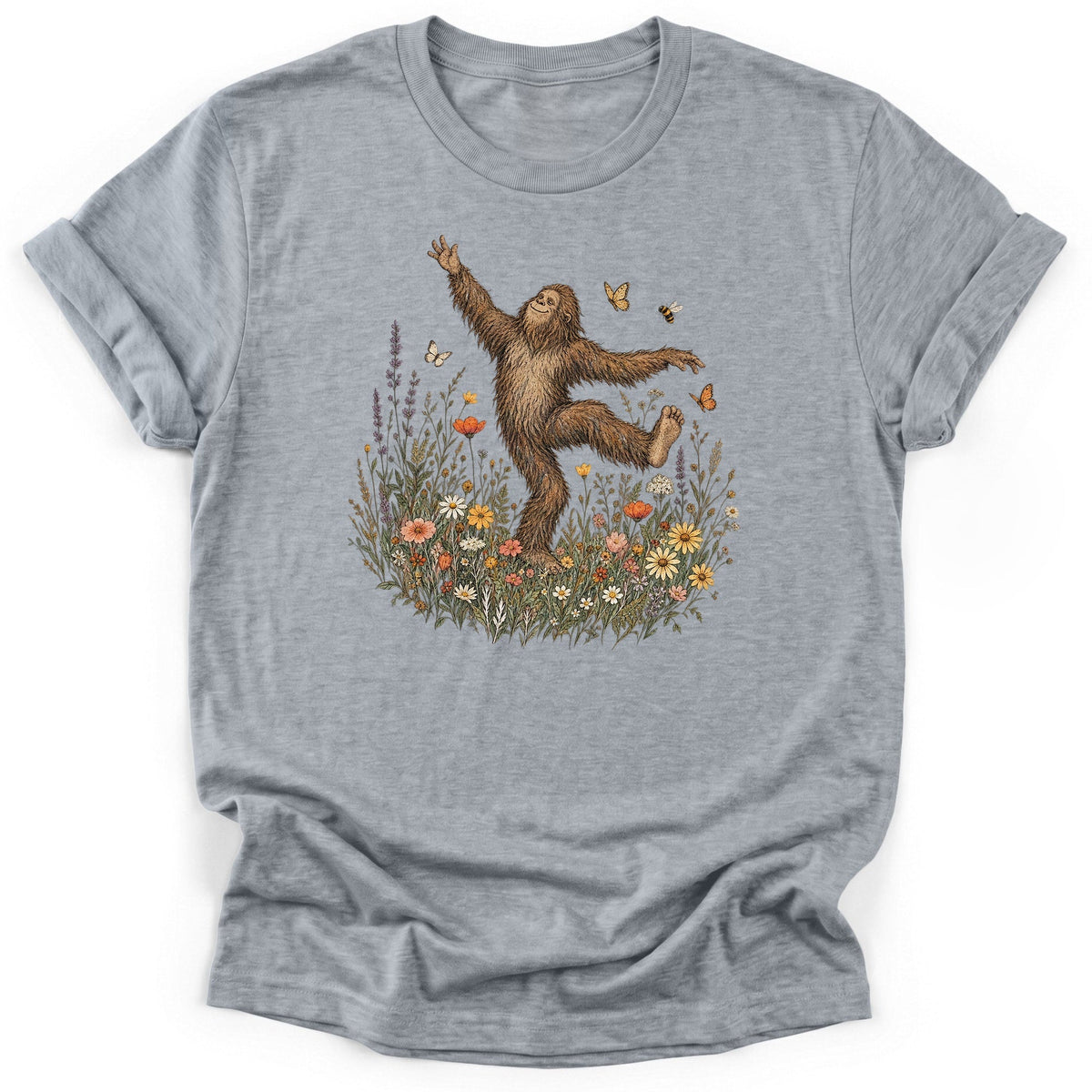 Bigfoot Wildflower Dance T-Shirt product image 3