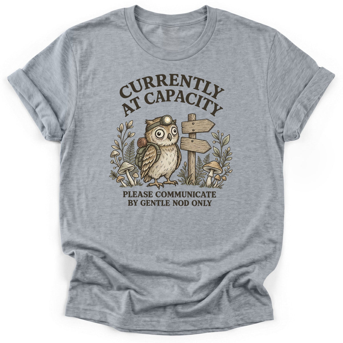 Currently At Capacity T-Shirt product image 2
