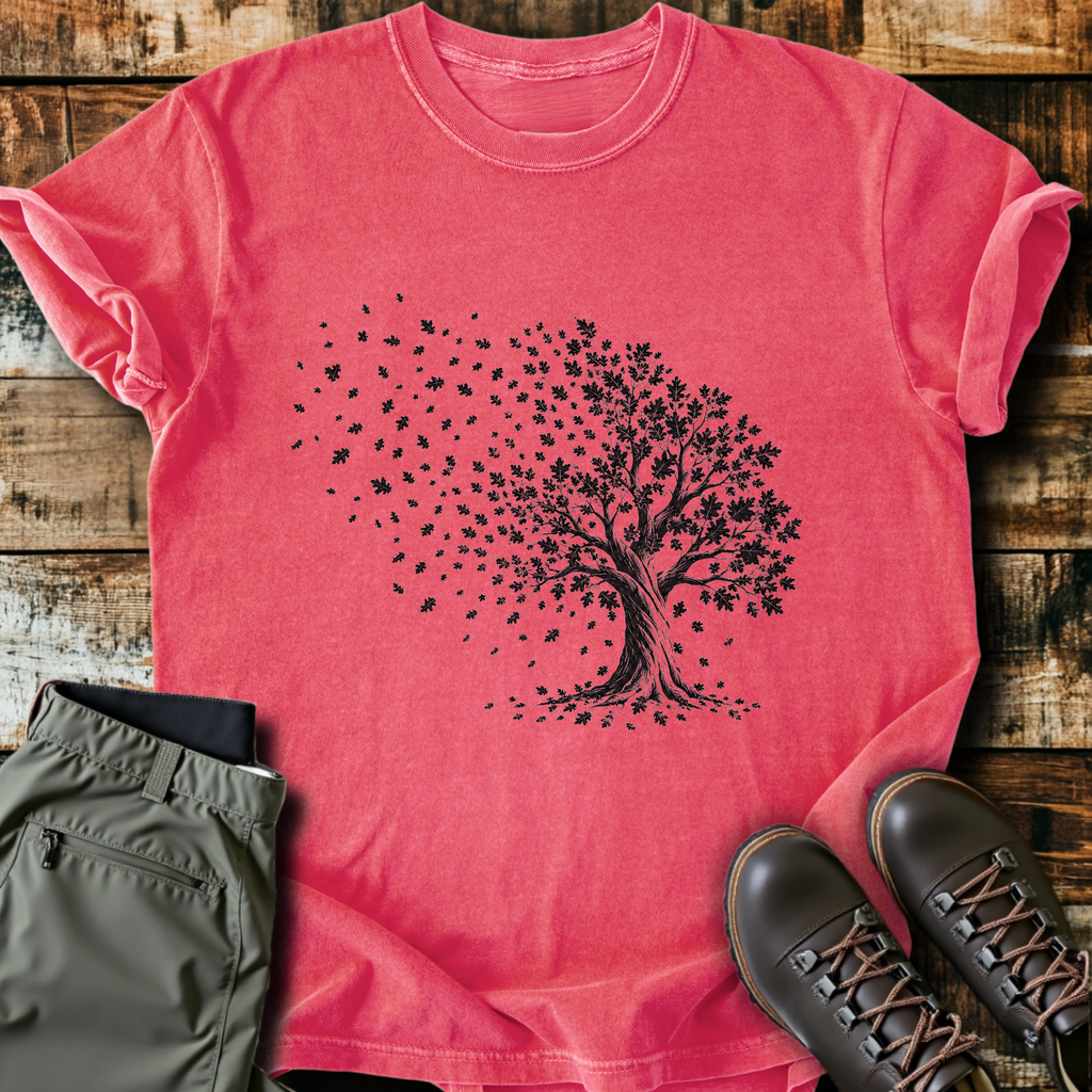 Windy Autumn Tree T-Shirt product image 1