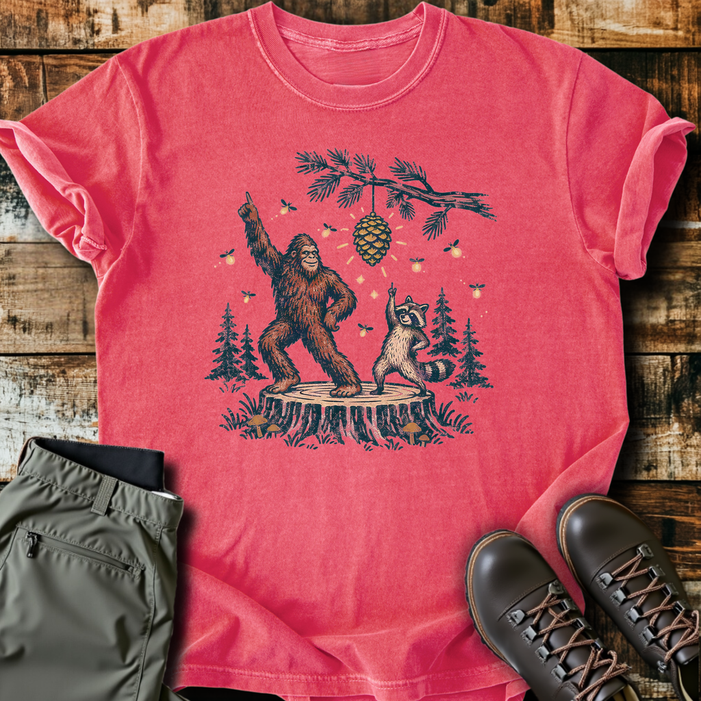 Bigfoot Stump Disco T-Shirt product image 6