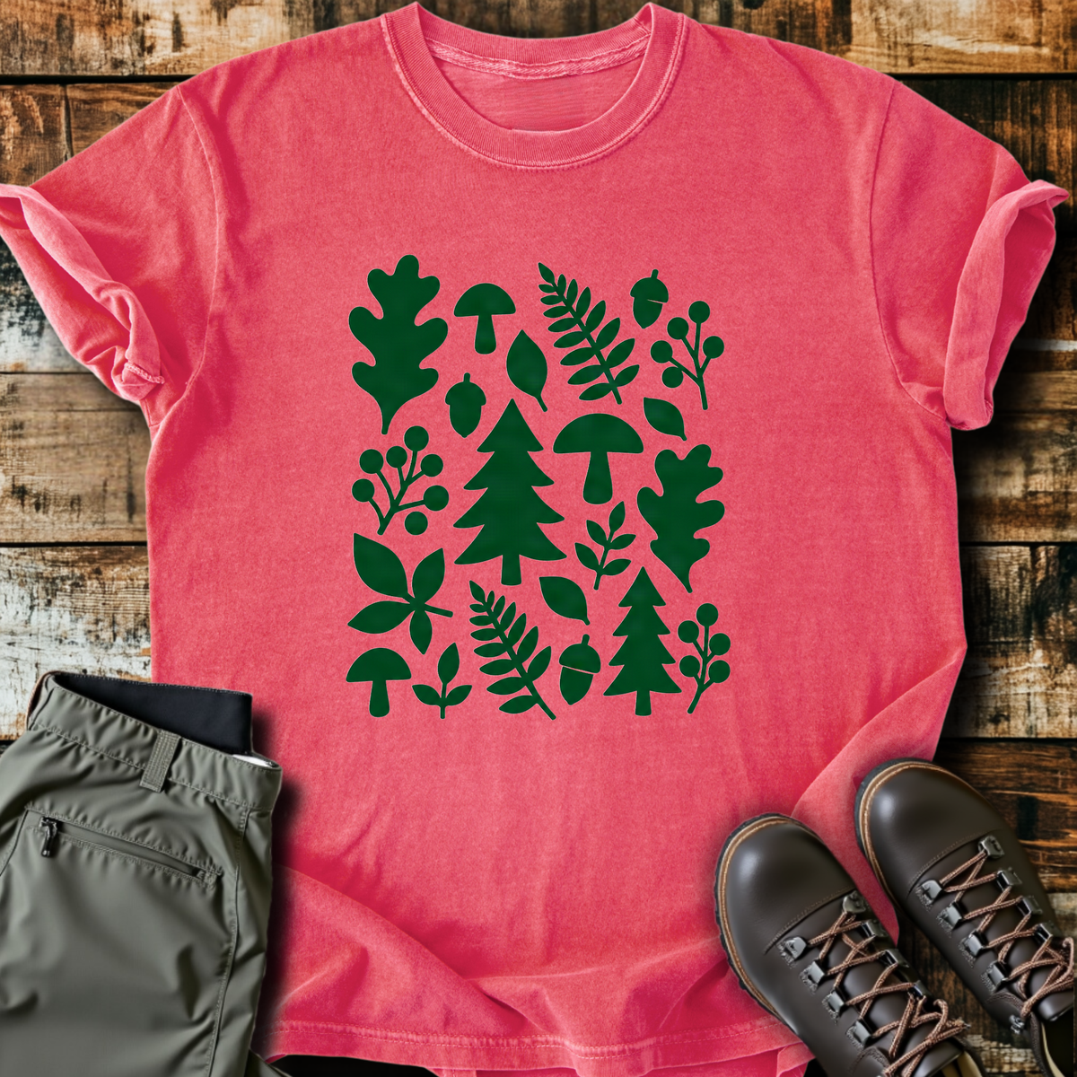 Forest Floor Shapes T-Shirt product image 5