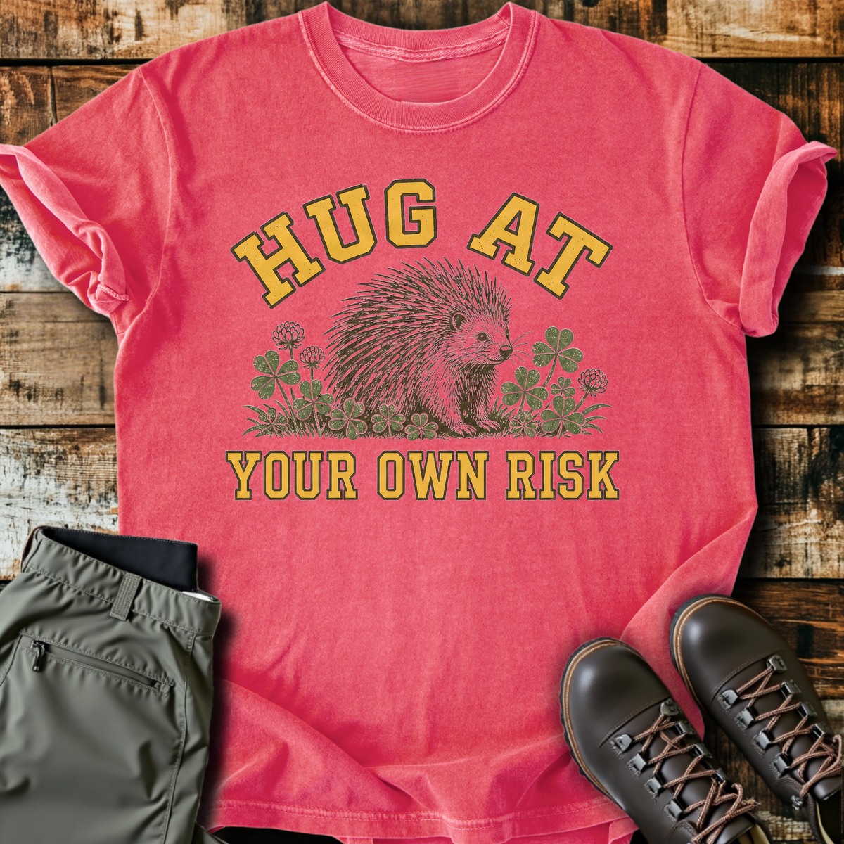 Hug At Your Own Risk T-Shirt product image 8