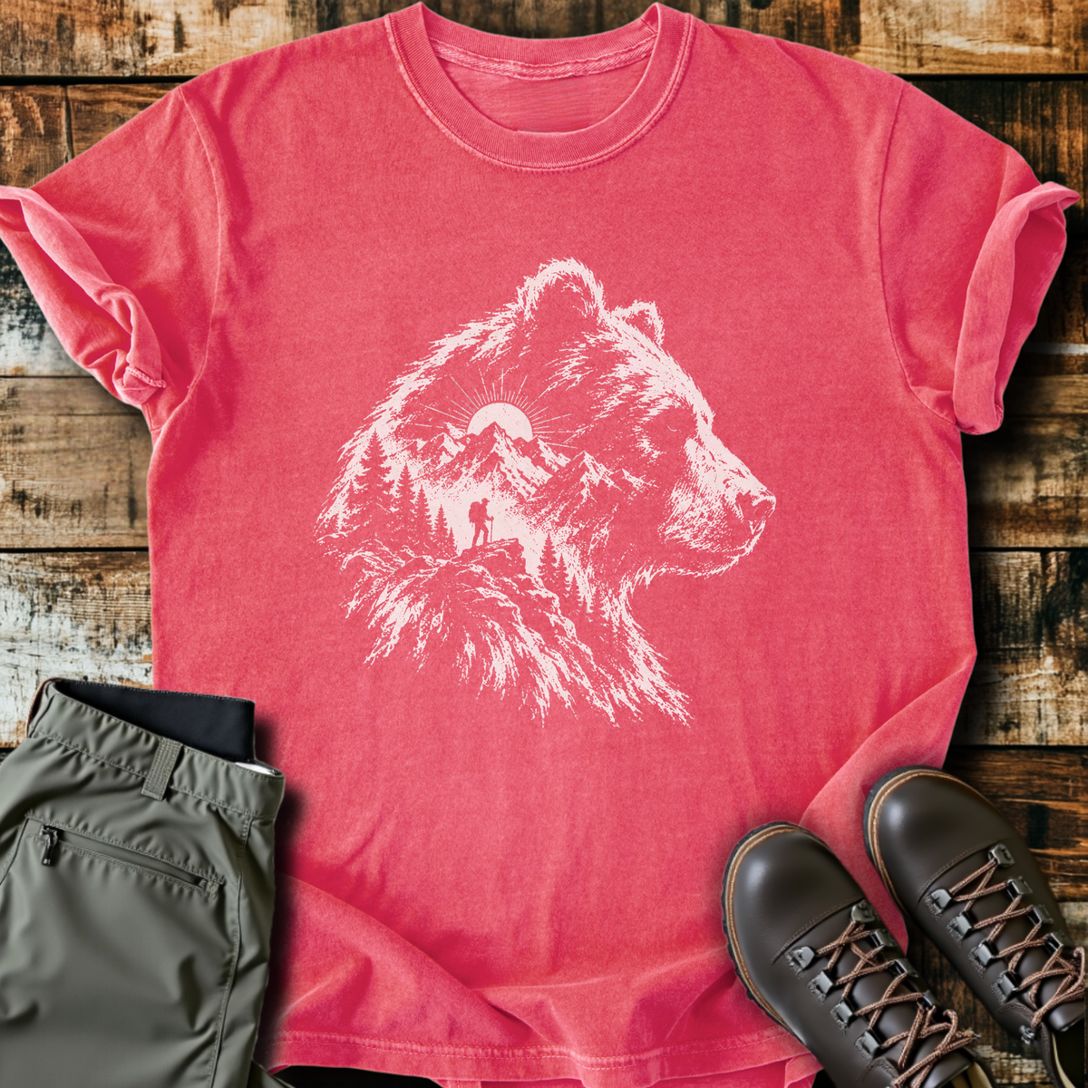 Bear Mountain Double Exposure T-Shirt product image 5