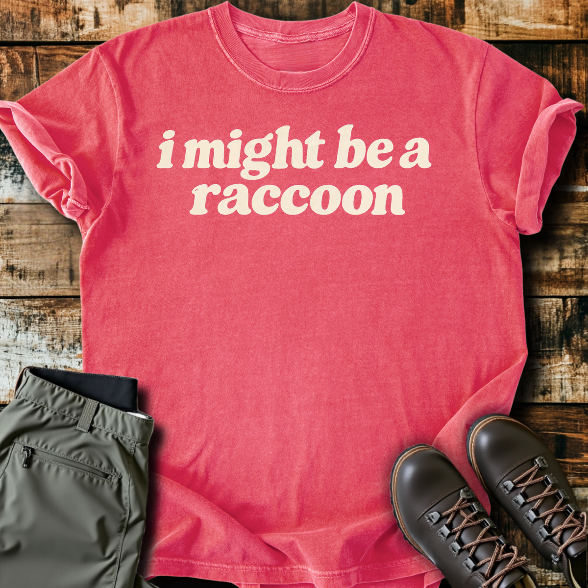 I Might Be A Raccoon T-Shirt product image 1