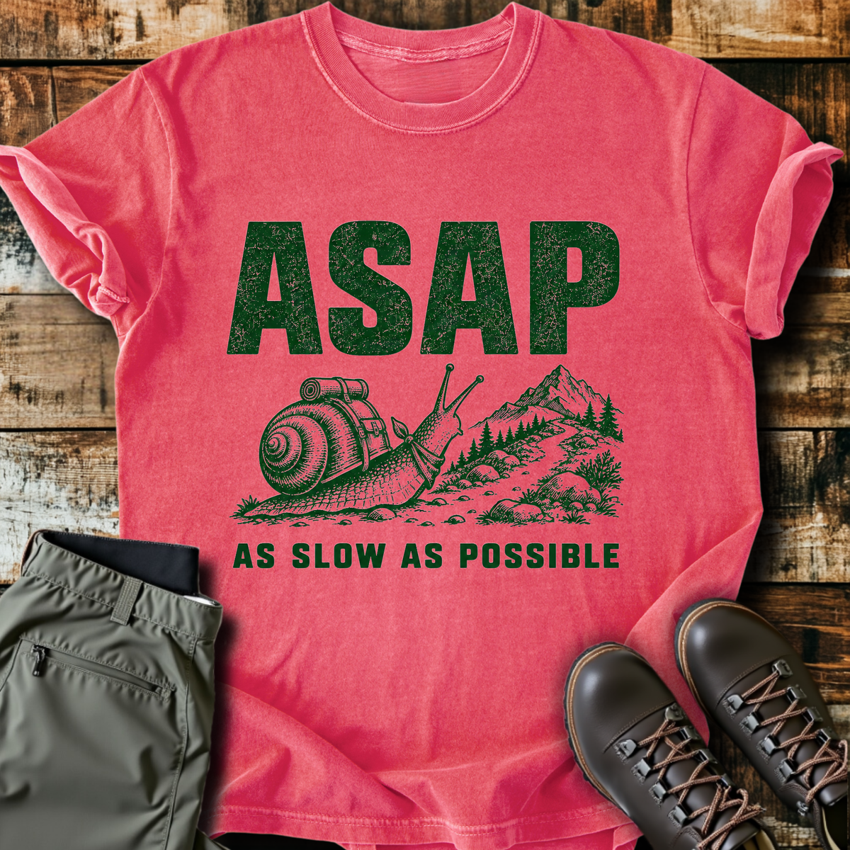 ASAP As Slow As Possible T-Shirt product image 7