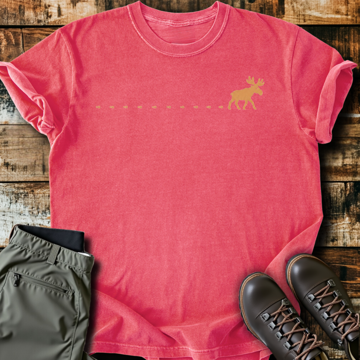 Moose Trail Tracks T-Shirt product image 6