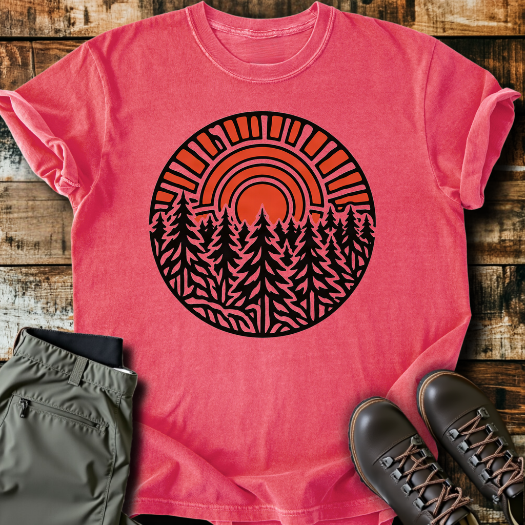 Sunrise Over The Pines T-Shirt product image 5