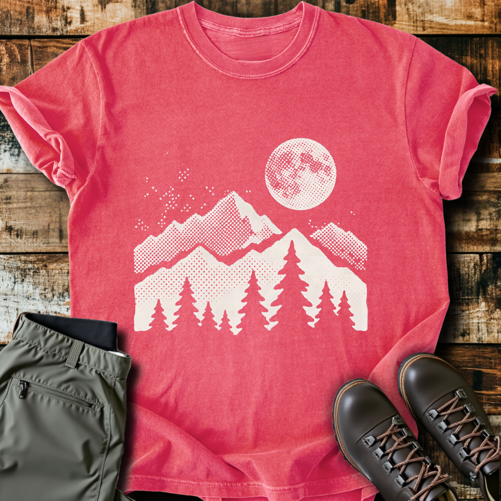 Moonlit Mountains T-Shirt product image 5