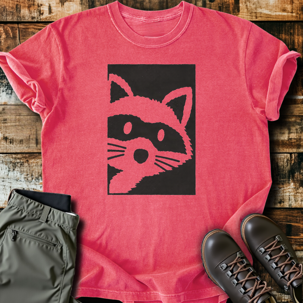 Raccoon Block Print T-Shirt product image 4