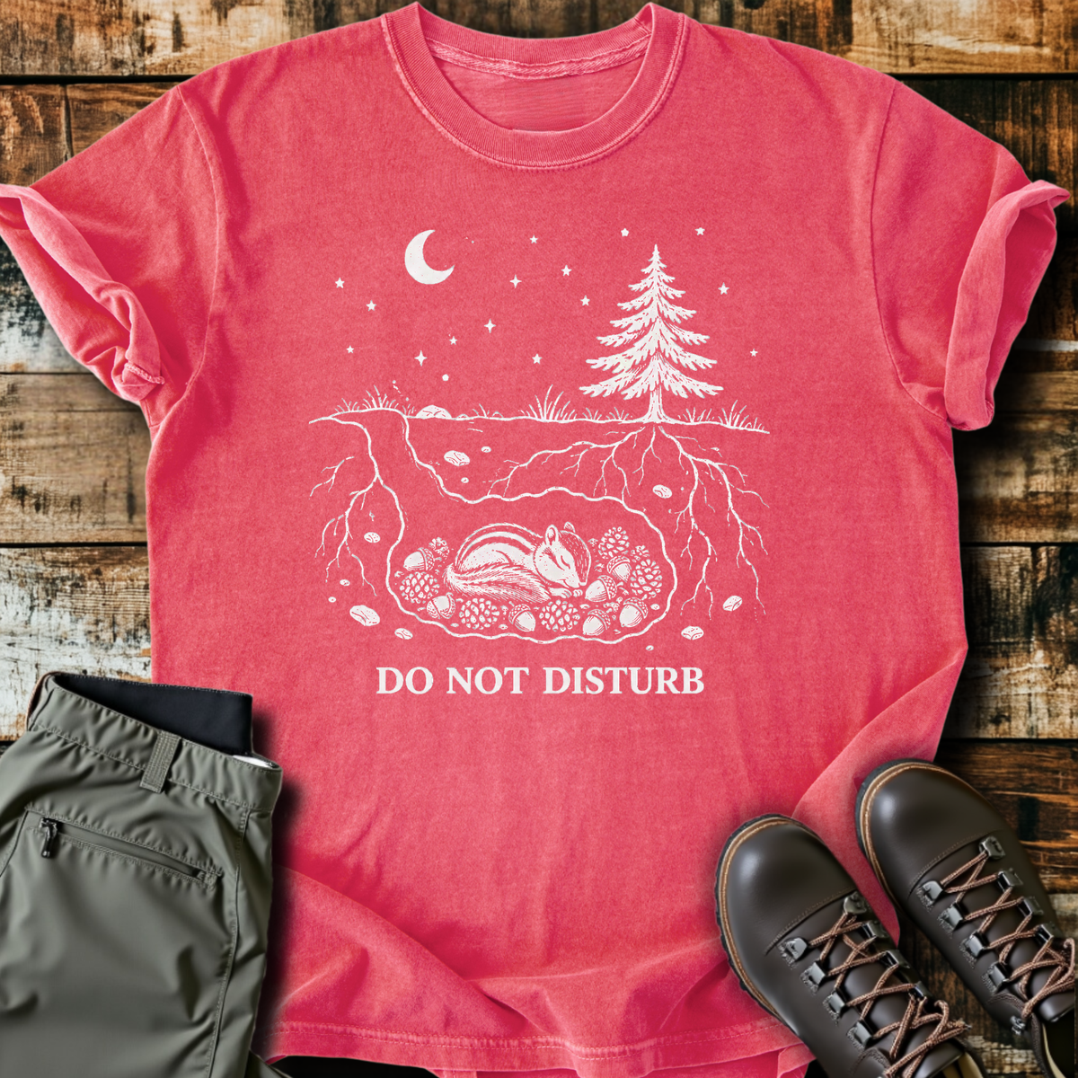 Do Not Disturb Chipmunk T-Shirt product image 4