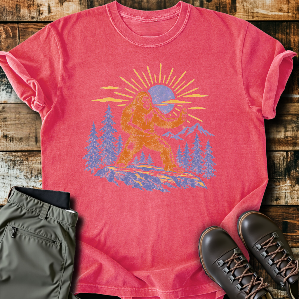 Bigfoot Sun Salutation T-Shirt product image 8