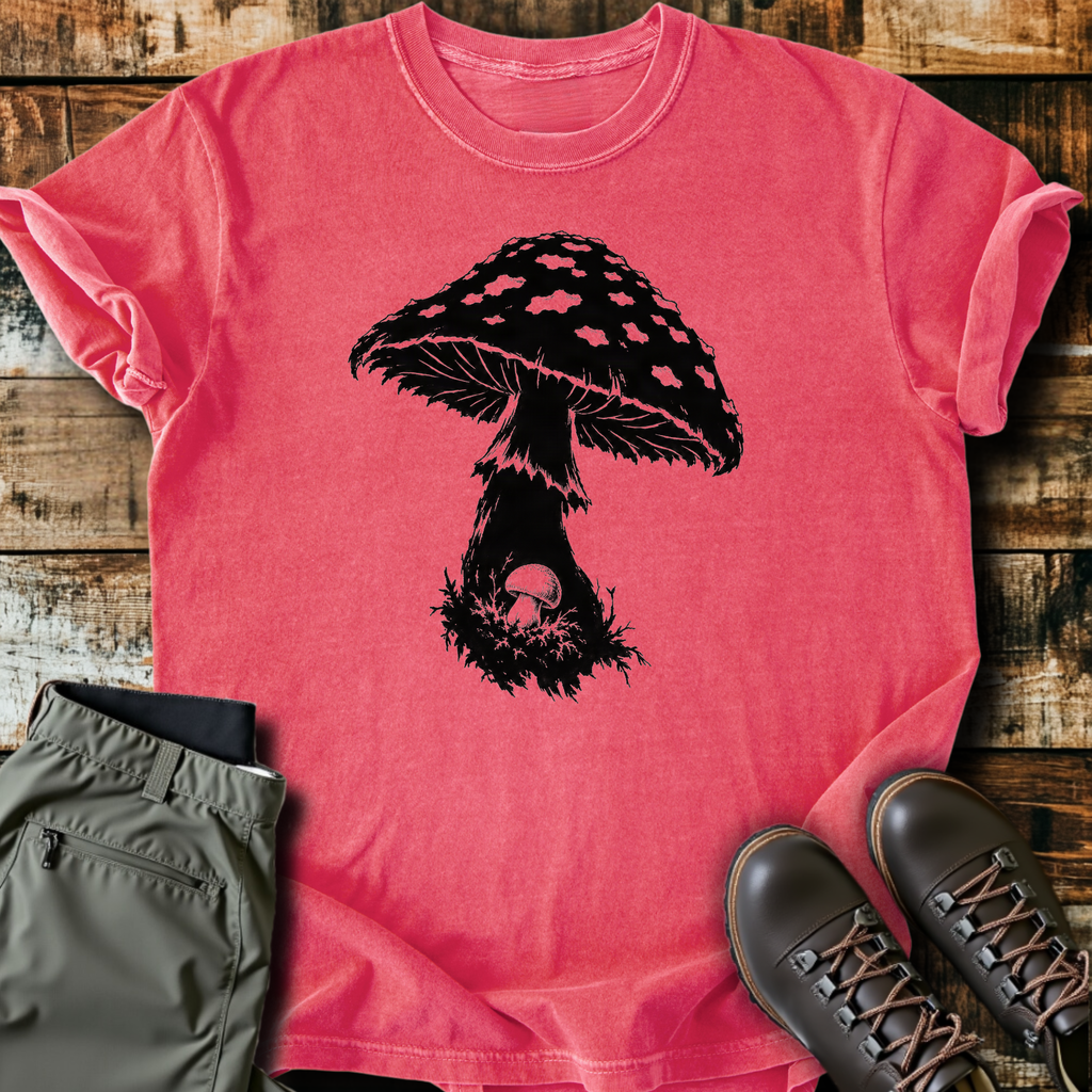 Fly Agaric Silhouette T-Shirt product image 4