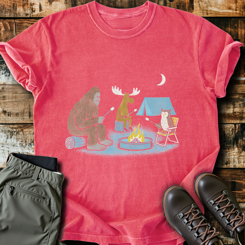 Cryptid Campfire Crew T-Shirt product image 8