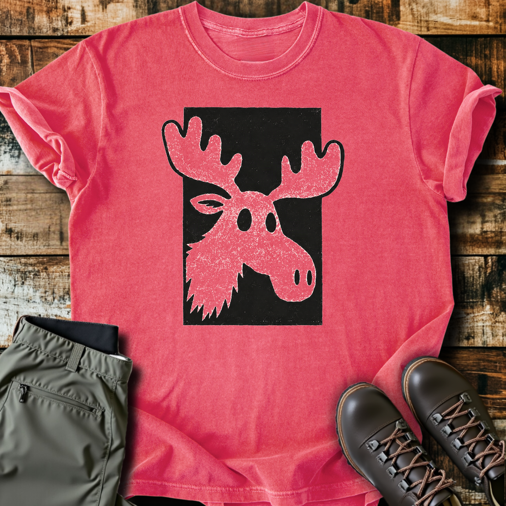 Moose Block Print T-Shirt product image 5