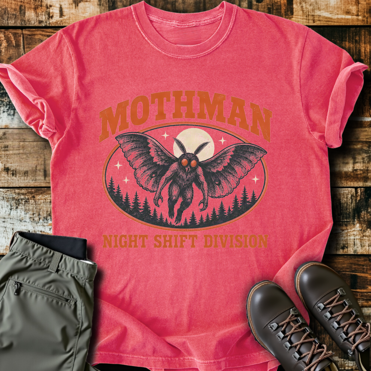 Mothman Night Shift T-Shirt product image 6