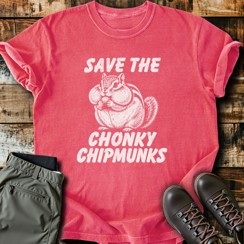 Save The Chonky Chipmunks T-Shirt product image 5