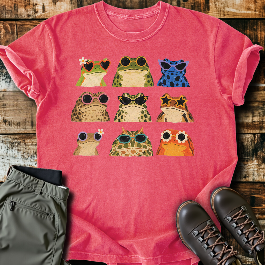 Frogs In Sunglasses T-Shirt product image 1
