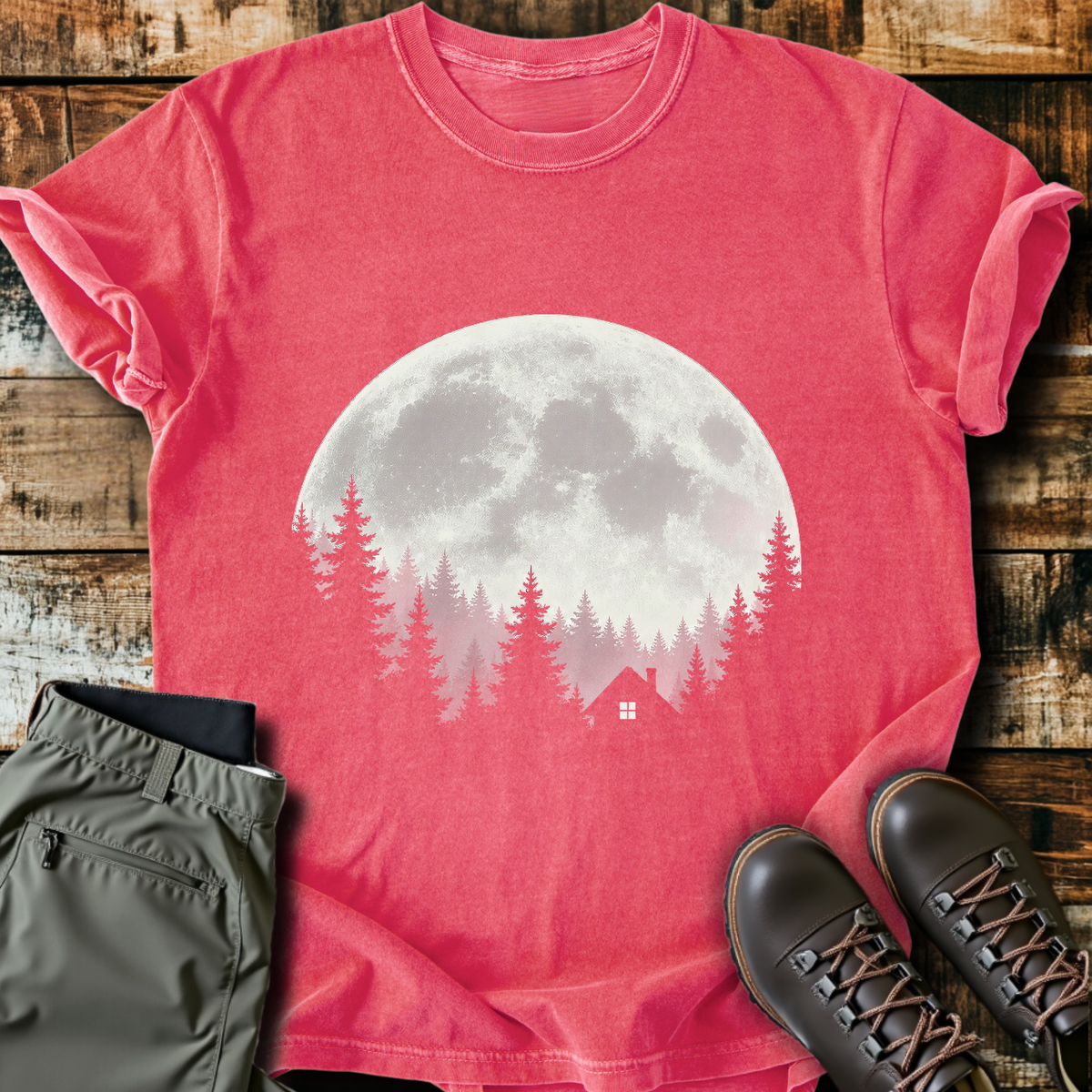 Full Moon Cabin T-Shirt product image 5