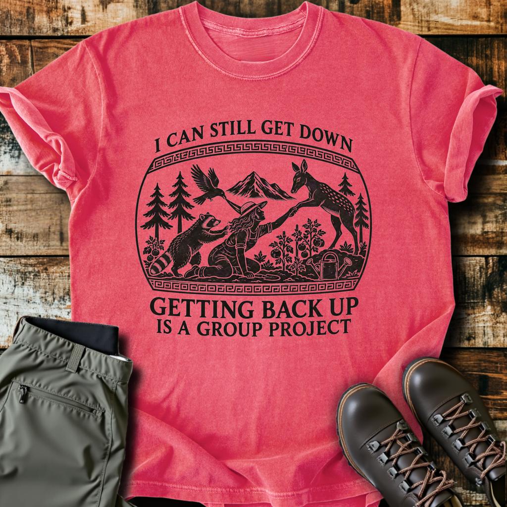 Getting Back Up Is A Group Project T-Shirt product image 6