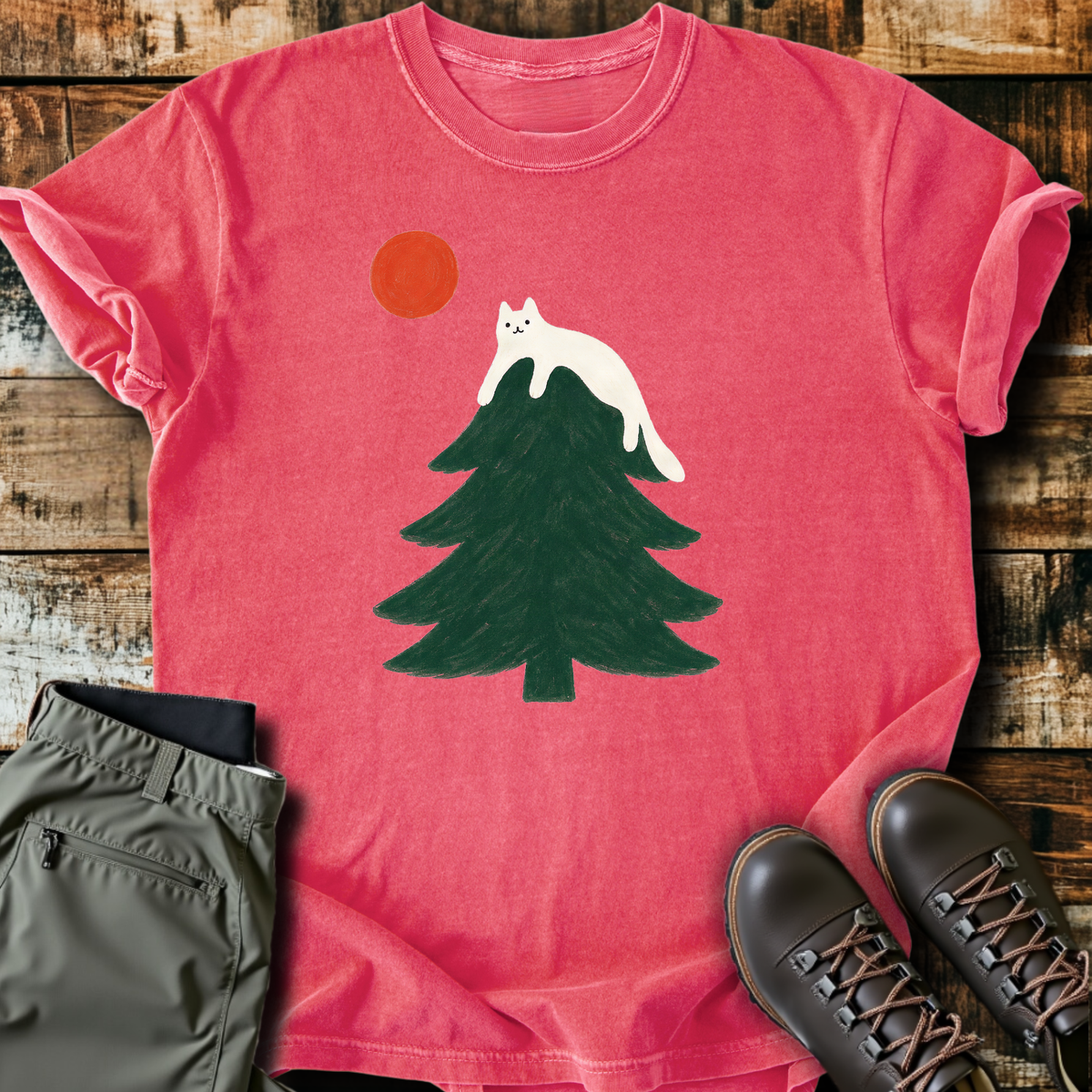 Ermine Snowy Pine T-Shirt product image 6