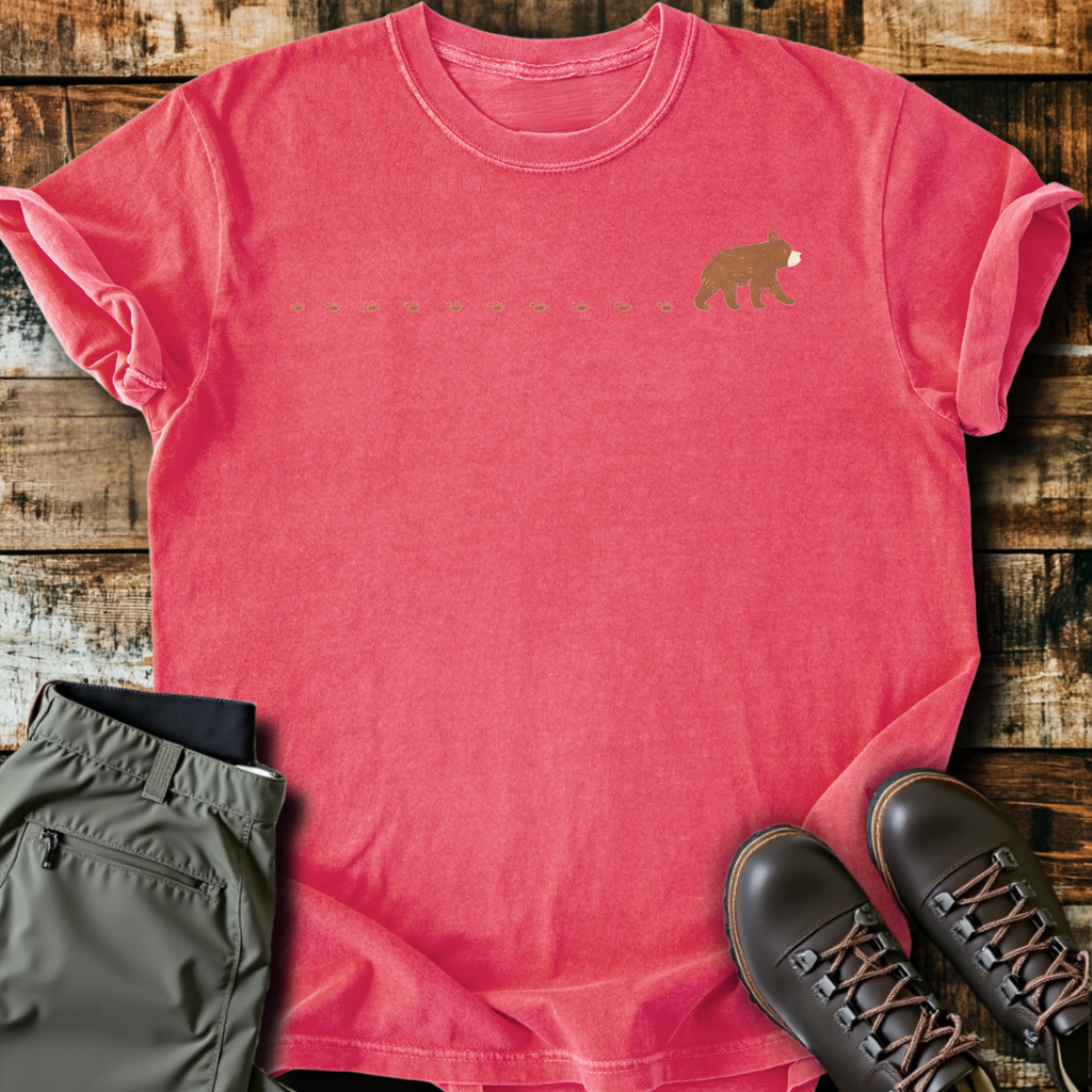 Bear Trail Tracks T-Shirt product image 6