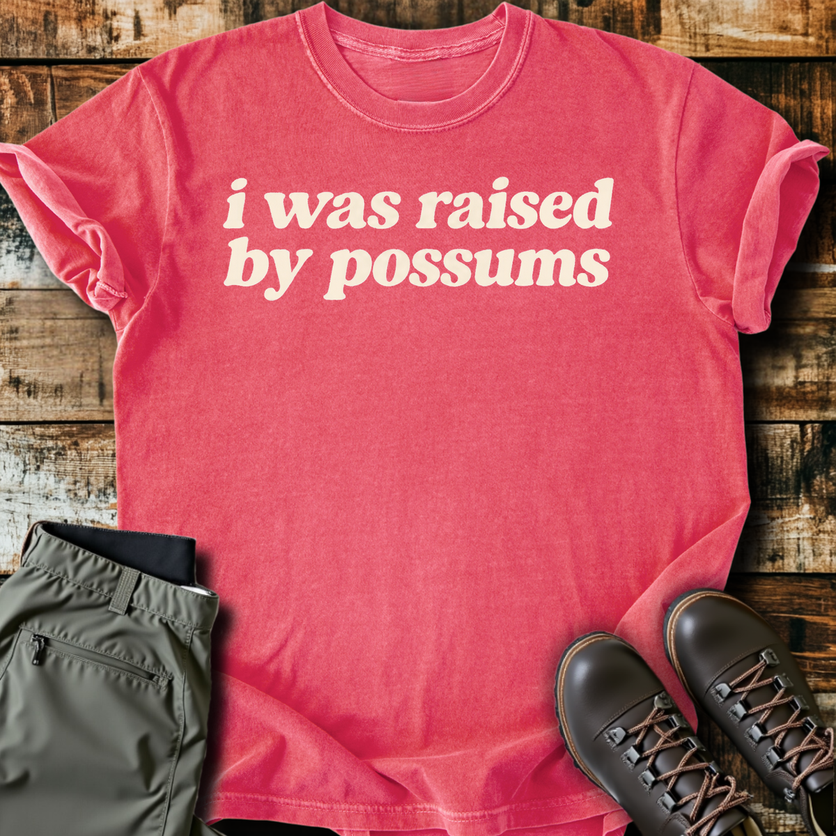 Raised By Possums T-Shirt product image 4