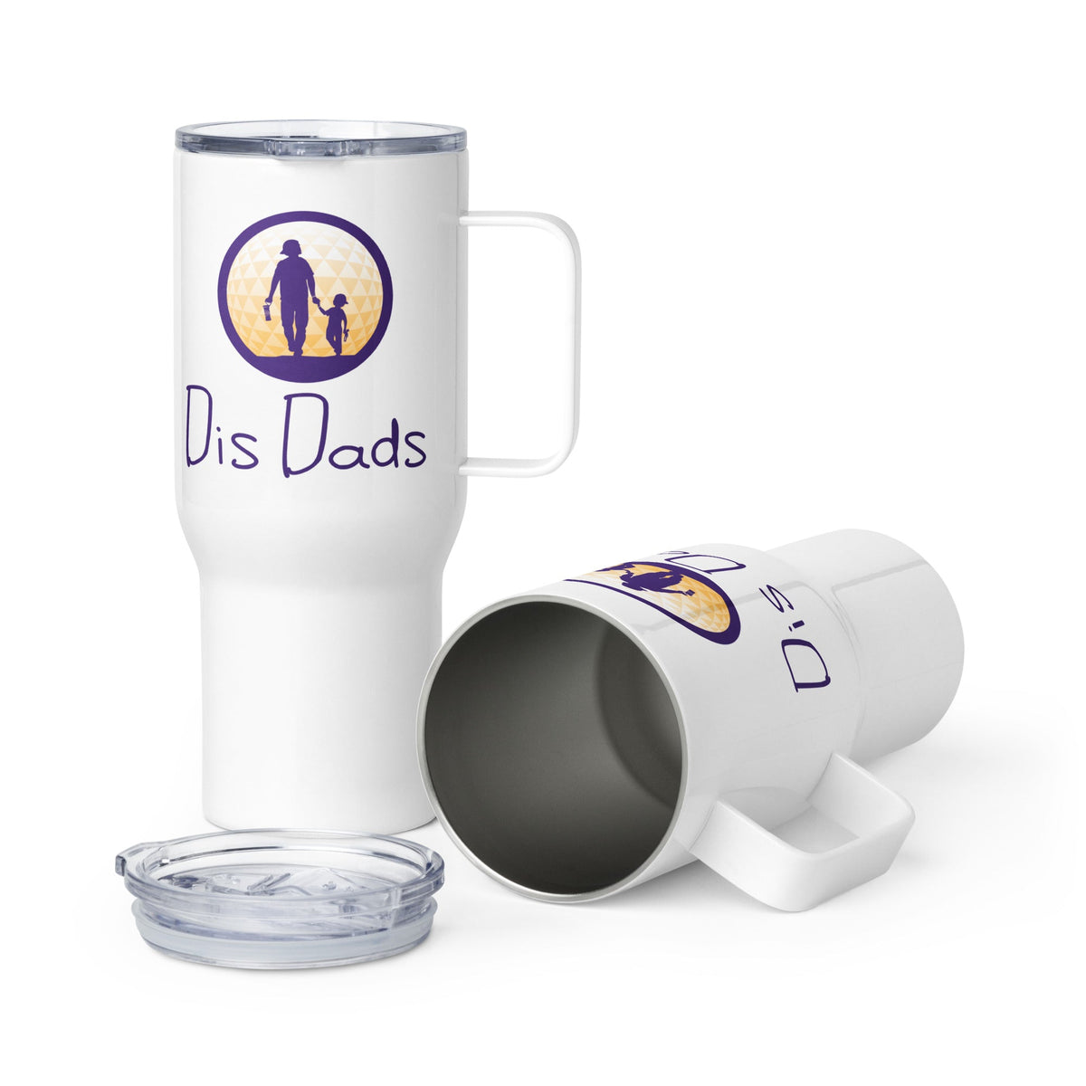 Dis Dads Spill Proof Travel Mug With Handle