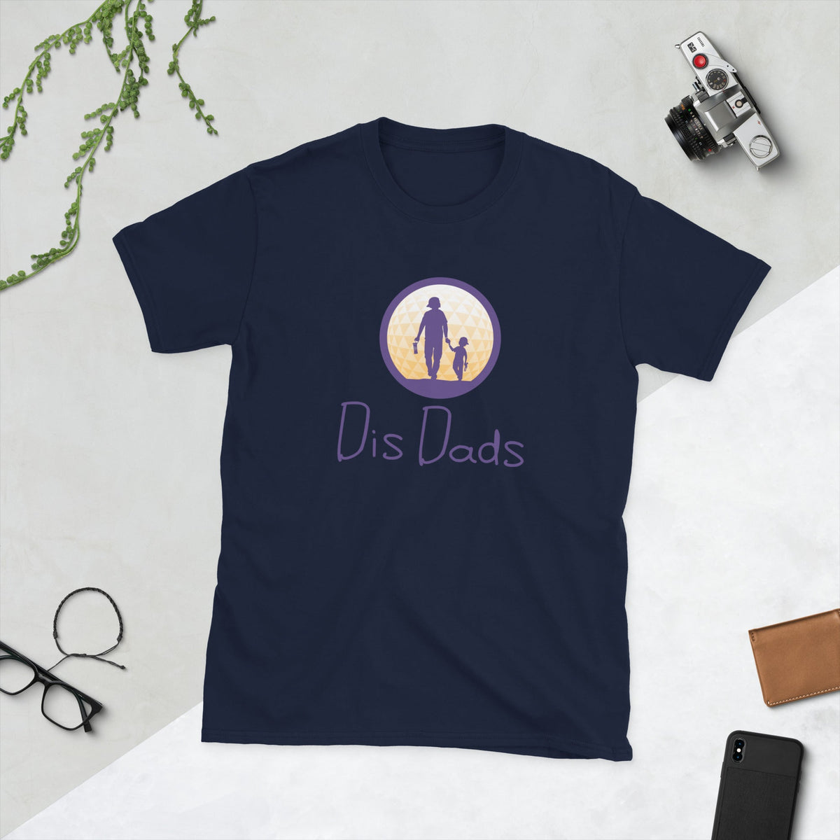 Dis Dads Lightweight Short Sleeve Unisex T Shirt Comfortable & Durable