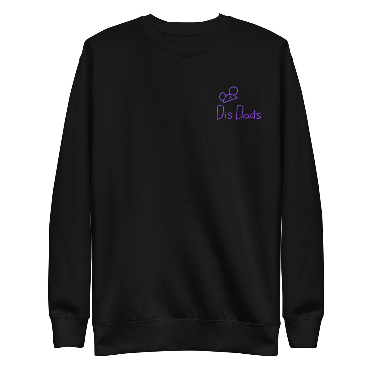 Dis Dads Magic Ears Unisex Premium Embroidered Sweatshirt