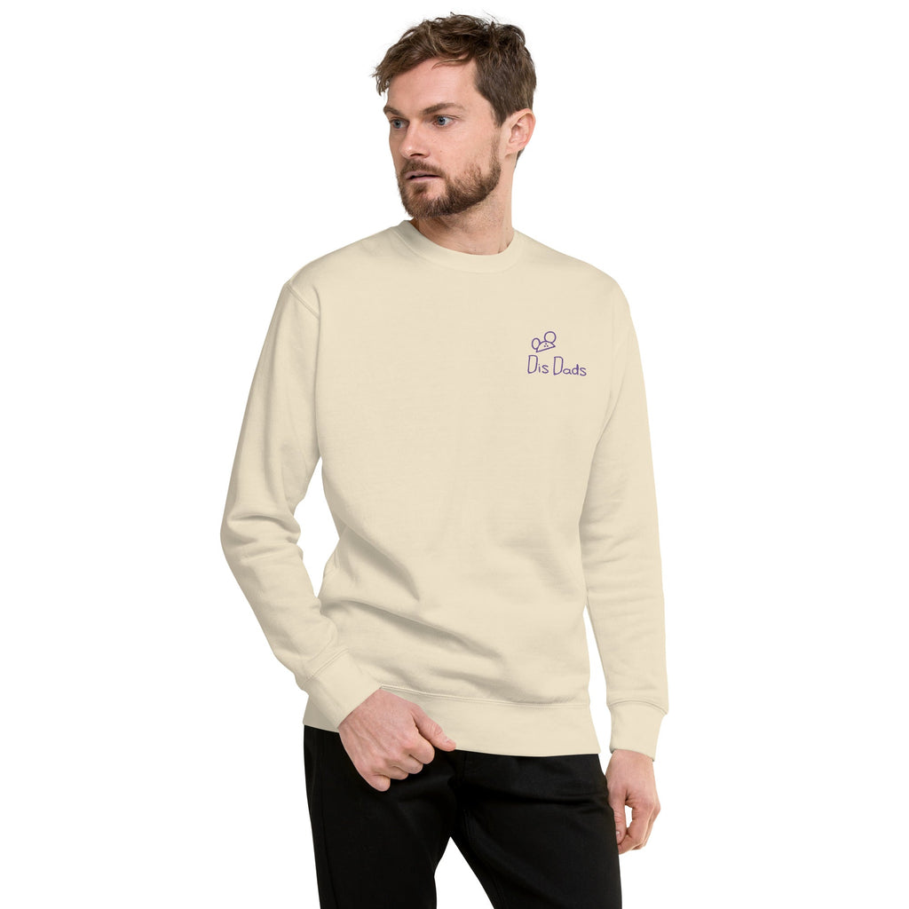 Dis Dads Magic Ears Unisex Premium Embroidered Sweatshirt