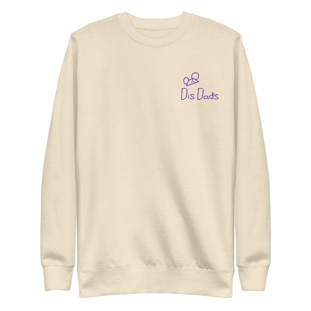 Dis Dads Magic Ears Unisex Premium Embroidered Sweatshirt