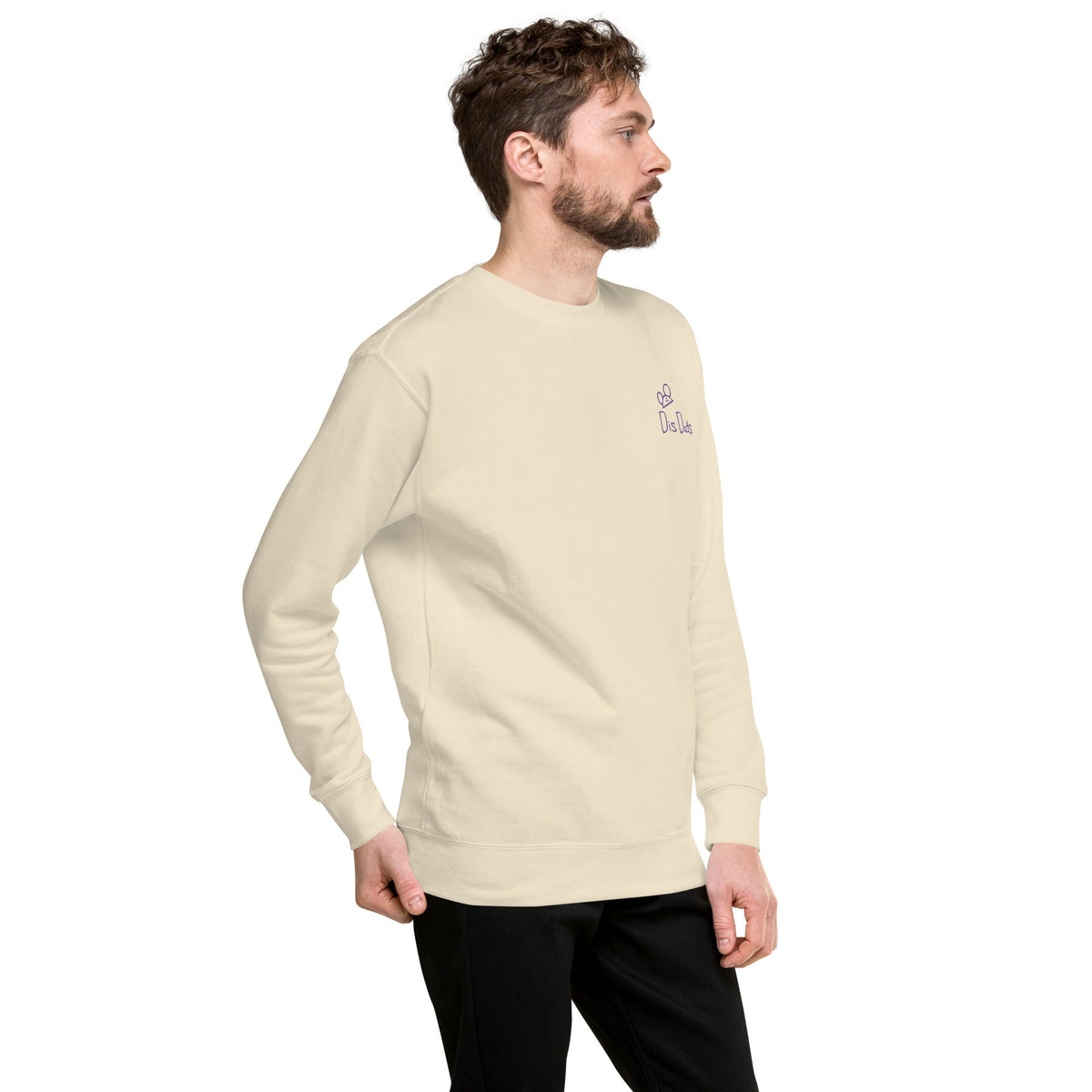 Dis Dads Magic Ears Unisex Premium Embroidered Sweatshirt