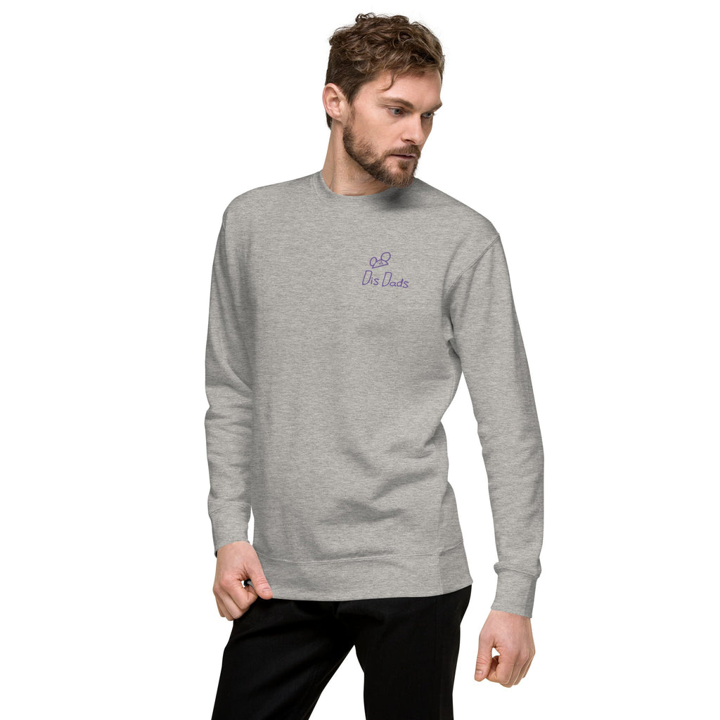 Dis Dads Magic Ears Unisex Premium Embroidered Sweatshirt