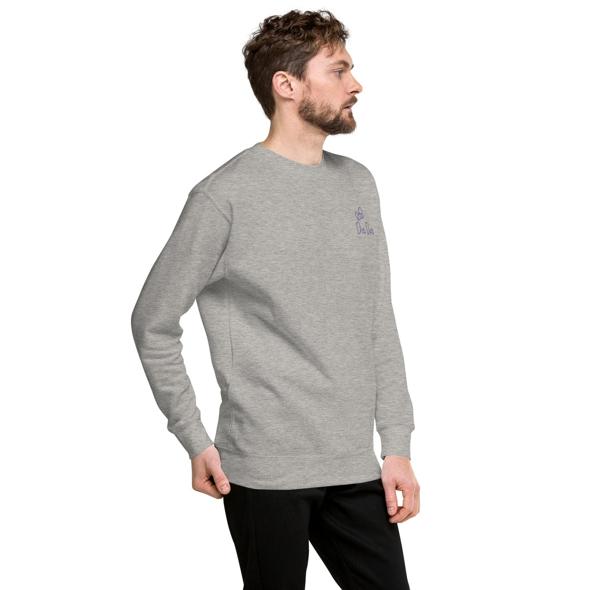 Dis Dads Magic Ears Unisex Premium Embroidered Sweatshirt
