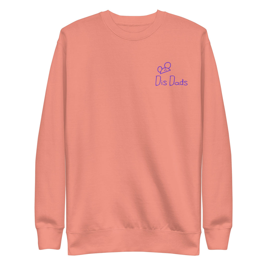 Dis Dads Magic Ears Unisex Premium Embroidered Sweatshirt