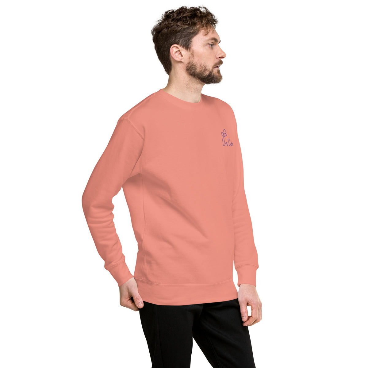 Dis Dads Magic Ears Unisex Premium Embroidered Sweatshirt