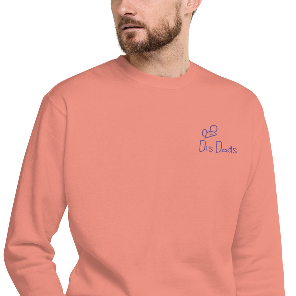 Dis Dads Magic Ears Unisex Premium Embroidered Sweatshirt