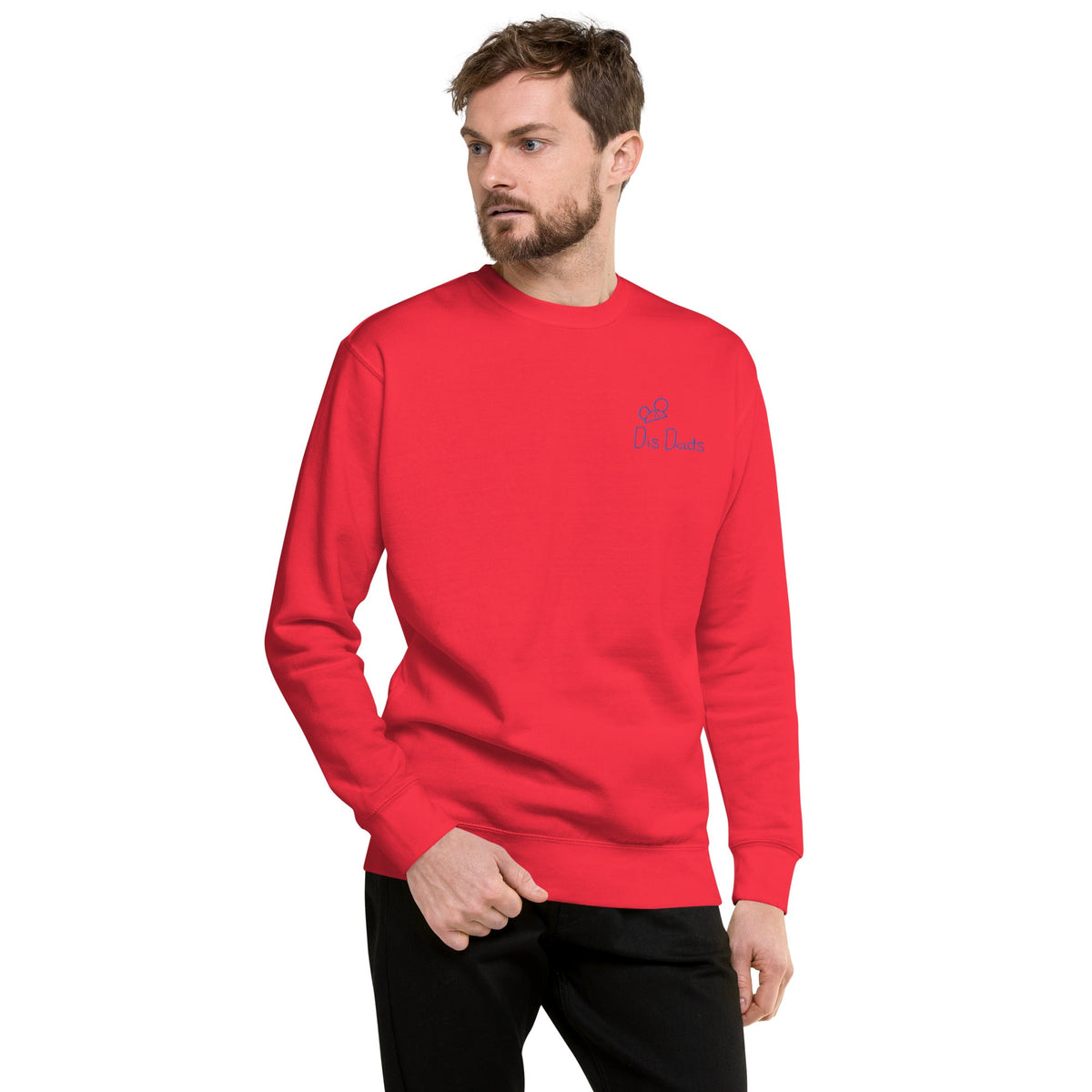 Dis Dads Magic Ears Unisex Premium Embroidered Sweatshirt