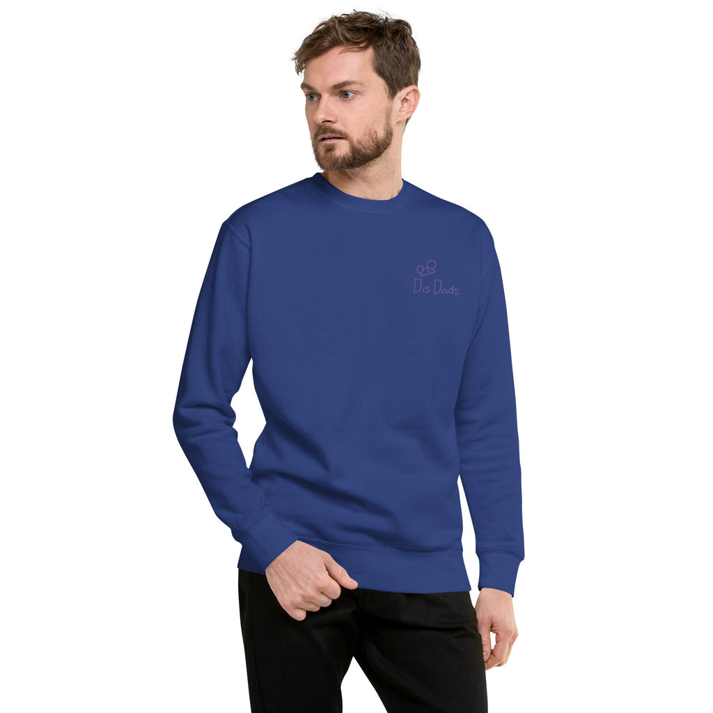 Dis Dads Magic Ears Unisex Premium Embroidered Sweatshirt