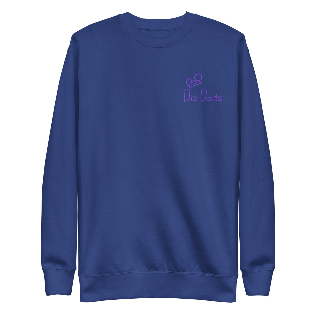 Dis Dads Magic Ears Unisex Premium Embroidered Sweatshirt