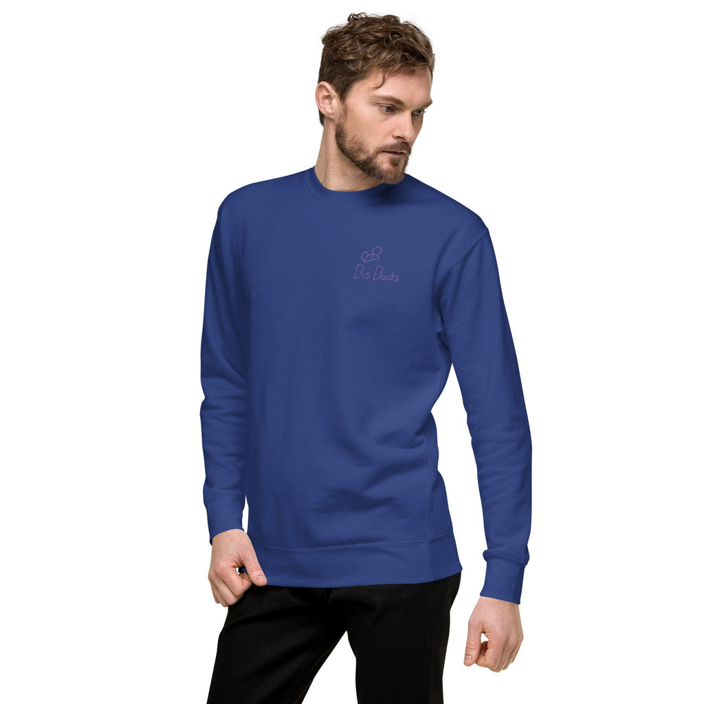 Dis Dads Magic Ears Unisex Premium Embroidered Sweatshirt