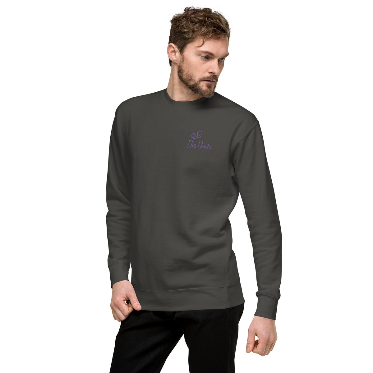 Dis Dads Magic Ears Unisex Premium Embroidered Sweatshirt